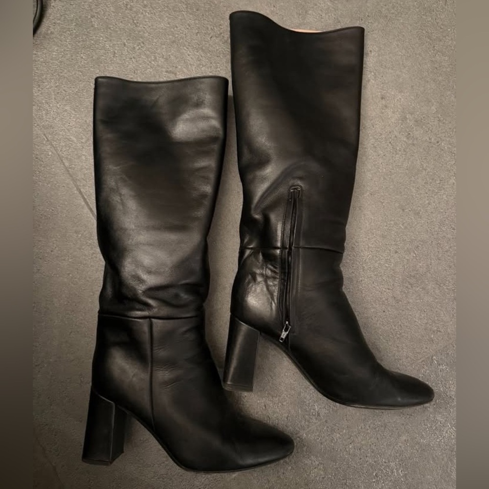 Inez - Paloma Boots (Black Calf) - Size 7.5 - Picture 6 of 7